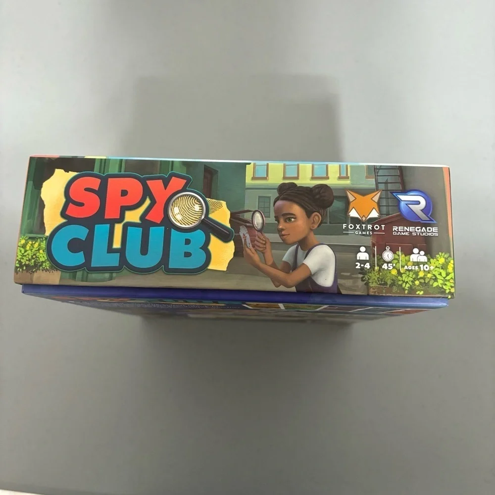 Spy Club Board Game A Mosaic Game Foxtrot Renegade Game Studios 10+ 2-4 Players